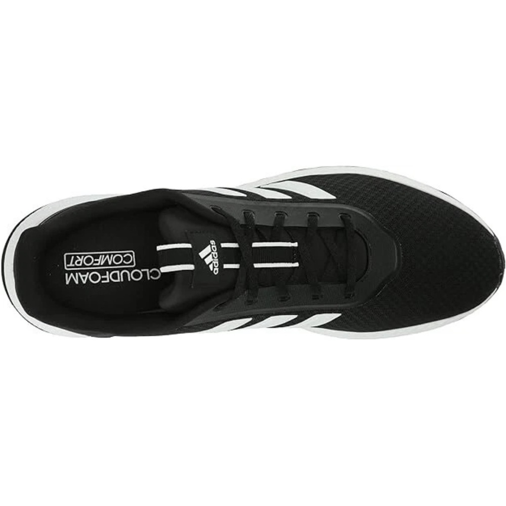 Adidas Woman’s Black X-PLRPATH Athletic Shoes with White Stripes - Picture 4 of 8